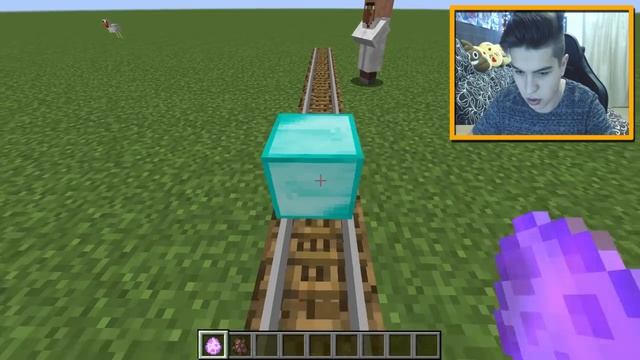 КАК СДЕЛАТЬ УЛУЧШЕННУЮ АЛМАЗНУЮ ВАГОНЕТКУ В МАЙНКРАФТ | СЕКРЕТНЫЙ РЕЦЕПТ КРАФТА В MINECRAFT смотреть онлайн