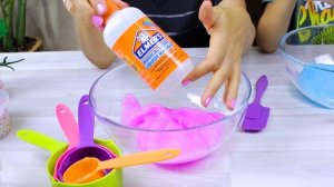 DIY СЛАЙМ из БЛЕСТЯЩЕГО КЛЕЯ! Как Сделать ВОЛШЕБНЫЙ СЛАЙМ ЕДИНОРОГА с тетраборат