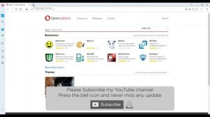 How to add or install chrome extensions on Opera | opera chrome extensions