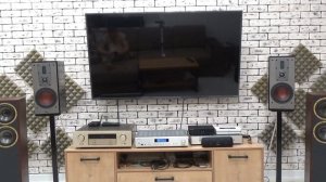Краткий обзор и пример звучания акустики DALI Mentor 2 усилителя ROTEL A-14 и GUSTARD X18