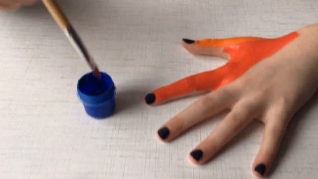 Рисуем на Руке Красками Учим Цвета Песня / Drawing on the Hand Paints Teach Colors Song