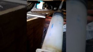 Откачивание остатков масла с картера  Toyota 7afe.