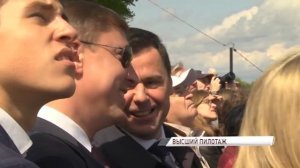 «Русские витязи» показали на Дне города уникальные трюки