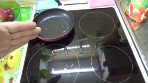 Моментальное отключение конфорки на индукционной печки.
