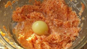 Котлеты из моркови