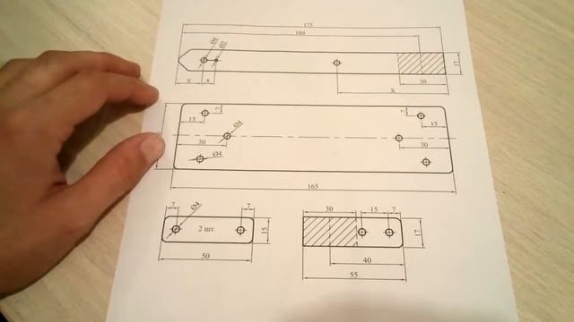 Пробую работать с кожей. Простой олдскульный ремешок для часов смотреть онлайн