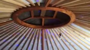 Бурят-монгольская современная юрта