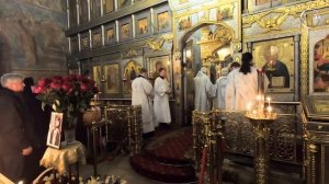 Ночная Литургия. Заупокойная ектения. Вечная память