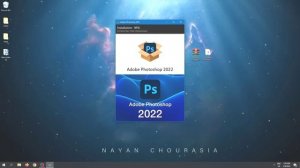 Install Adobe Photoshop CC 2022 with Crack in Windows 11 by Nayan chourasia