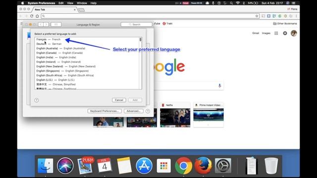 How To: Change the Language in Google Chrome on a Mac смотреть онлайн