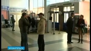 В аэропорту "Архангельск" сегодня утром самолёт авиакомпании "Икар" не смог вылететь в Египет