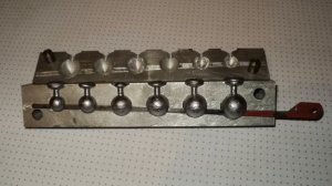 изготовление алюминиевых форм для отливки рыболовных грузиков(чебурашки разборные).