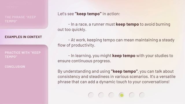 Unlocking Rhythm in Language: The Meaning of "Keep Tempo" смотреть онлайн