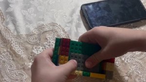 как собрать колонку из лего для телефона#видео #лего