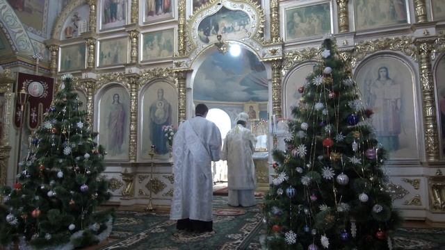 Храм Живоначальной Троицы   Рождество Христово   Старобельск 2022 г