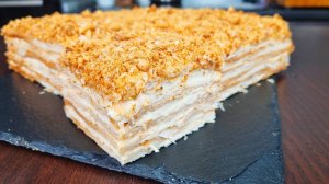 ХИТ! Торт НАПОЛЕОН. Мой ФИРМЕННЫЙ рецепт ЗАВАРНОГО КРЕМА.