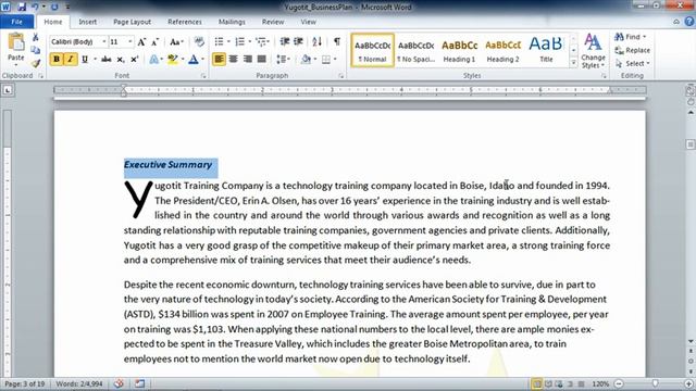 05 02 Identifying, Clearing & Copying Styles смотреть онлайн