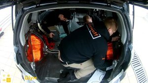 Шумоизоляция багажника Mitsubishi Outlander. Уровень Комфорт. Автошум.