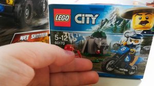 Обзор на набор Лего city горная полиция 60170 погоня на внедорожниках