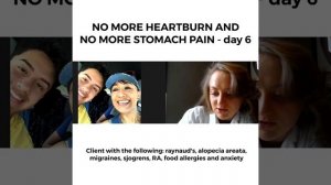 "No more heartburn and no more stomach pain" | Client with sjogrens, RA, raynaulds, allergies