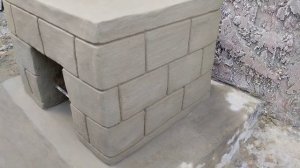 Мини печь для дачи своими руками из обломков кирпича и цементной штукатурки! Полезная самоделка!