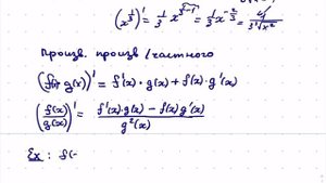 Производная. Урок 1