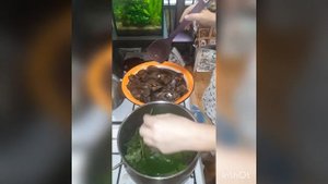 как я мариновала свинухи!!