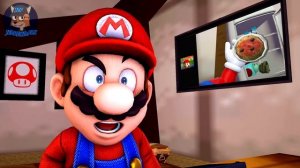 Mario Reacts to SMG4: Uncanny Mr Mario