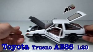 Toyota Ae86 model cars