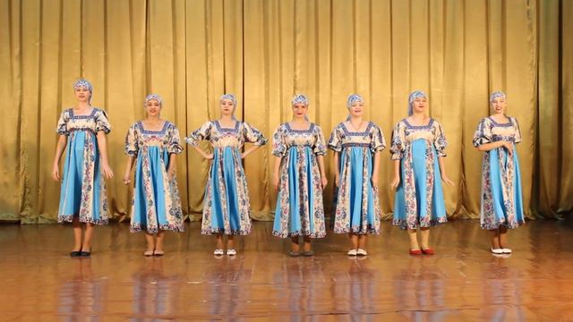 КУ ЦКД "Снежинка". Вокальный ансамбль "Созвездие" - Посею лебеду смотреть онлайн