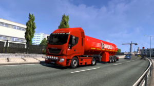 Рейс Гданьск - Берлин в VR шлеме в Euro Truck Simulator 2.