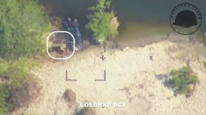 Уничтожение боевиков ВСУ на Херсонском направлении.