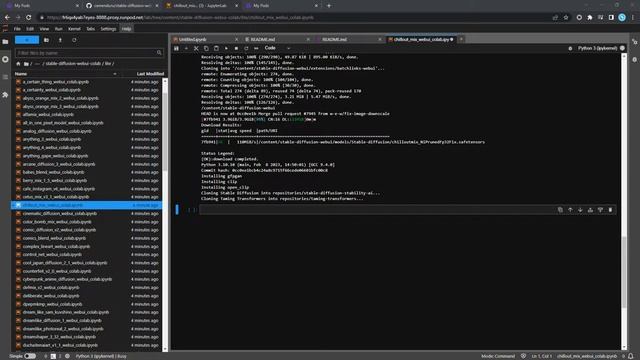 Stable Diffusion WebUI Colab with RunPod смотреть онлайн