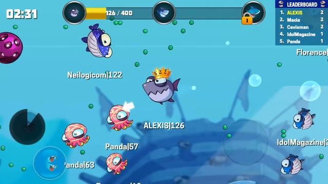 Eatme.io НОВАЯ ОНЛАЙН ИГРА ПРО РЫБОК ИТМИ ИО смотреть онлайн