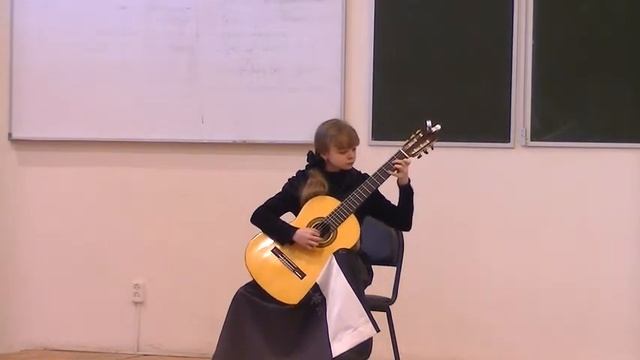 Jorge Cardoso. Milonga. Plays Tatyana Bestigolnikova (11 лет) смотреть онлайн