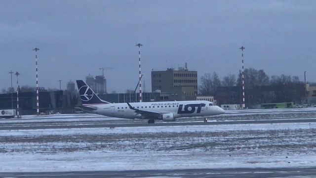 Спотинг в аэропорту RIX/EVRA зимний сезон смотреть онлайн