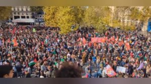 Самый масштабный митинг в Европе в поддержку Палестины прошел сегодня на улицах Парижа