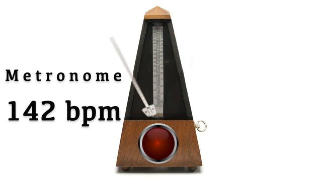 Metronome 142 bpm 🎼 смотреть онлайн