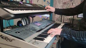 Yamaha MODX 7-Voices/Ketron Audya 5. Стиль Disco Progressive - Bass, Live Gitar,Audio Drums Natural