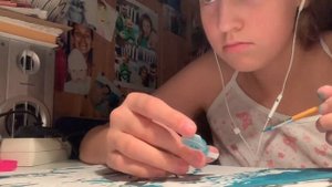 рисую картину по номерам (1 часть)