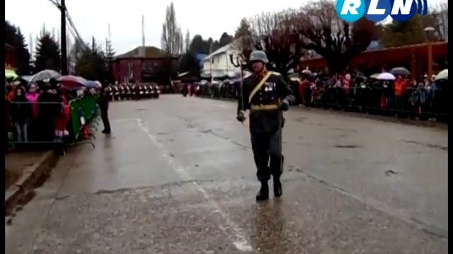 Parada Militar en Puerto Aysen