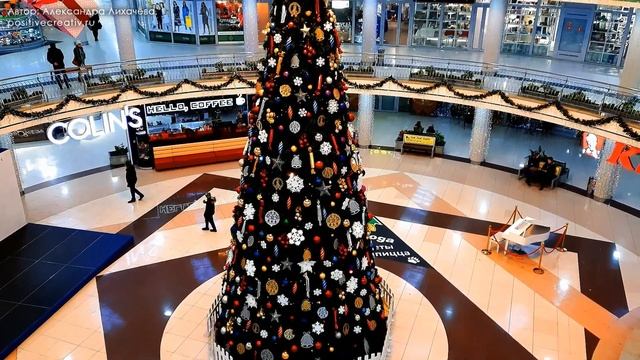 Ночной Новогодний Город Минск. Новогодняя Иллюминация в Минске. Новый Год и Рождество в Минске смотреть онлайн