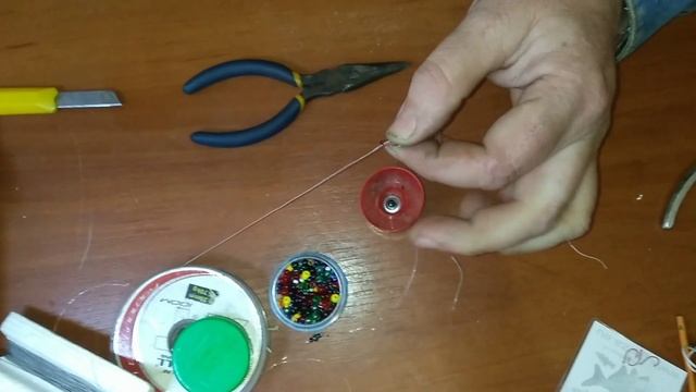 МОНТАЖ ДОННОЙ СНАСТИ ПРОБКА
