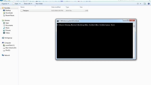 Error  could not find or load main class