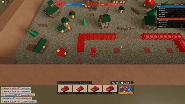 Roblox TinyTanks! Танки против танков в роблокс! смотреть онлайн