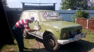 Как красить автомобиль на улице