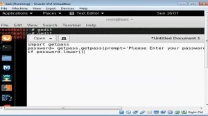 Python Hiding Password In Terminal