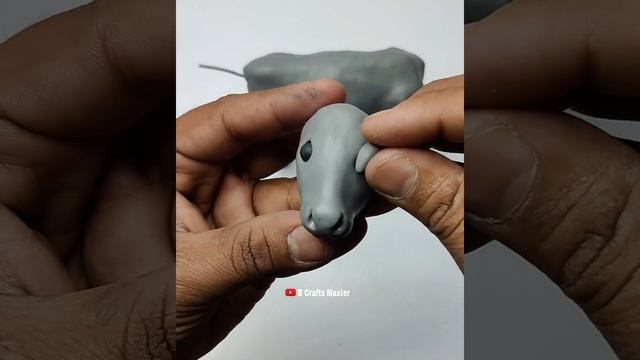 How To Make Cow #polymerclay  #clay art