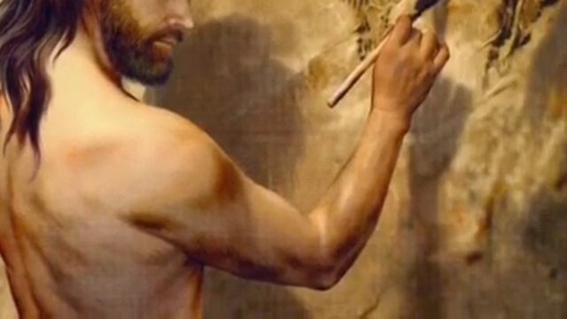 Рисование "Наскальная живопись"