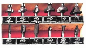 Отзывы от реальных столярных мастеров на набор фрез по дереву 12 шт хвостовик 8 мм AEG 4932430836